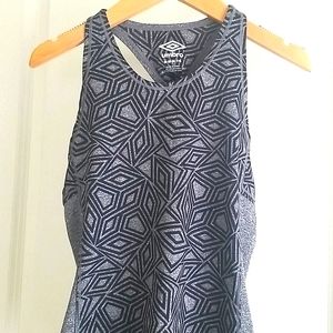 Umbro Girls Twist Back Sports Tank Top
